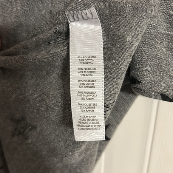 Alternative Apparel Stars Cropped Tee - Picture 4 of 4